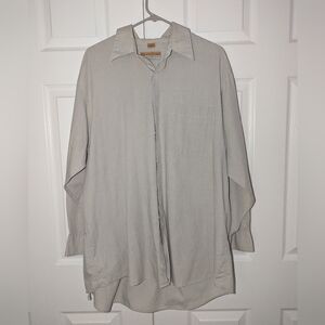 Milano Uomo Men's XL Gray Dress Shirt